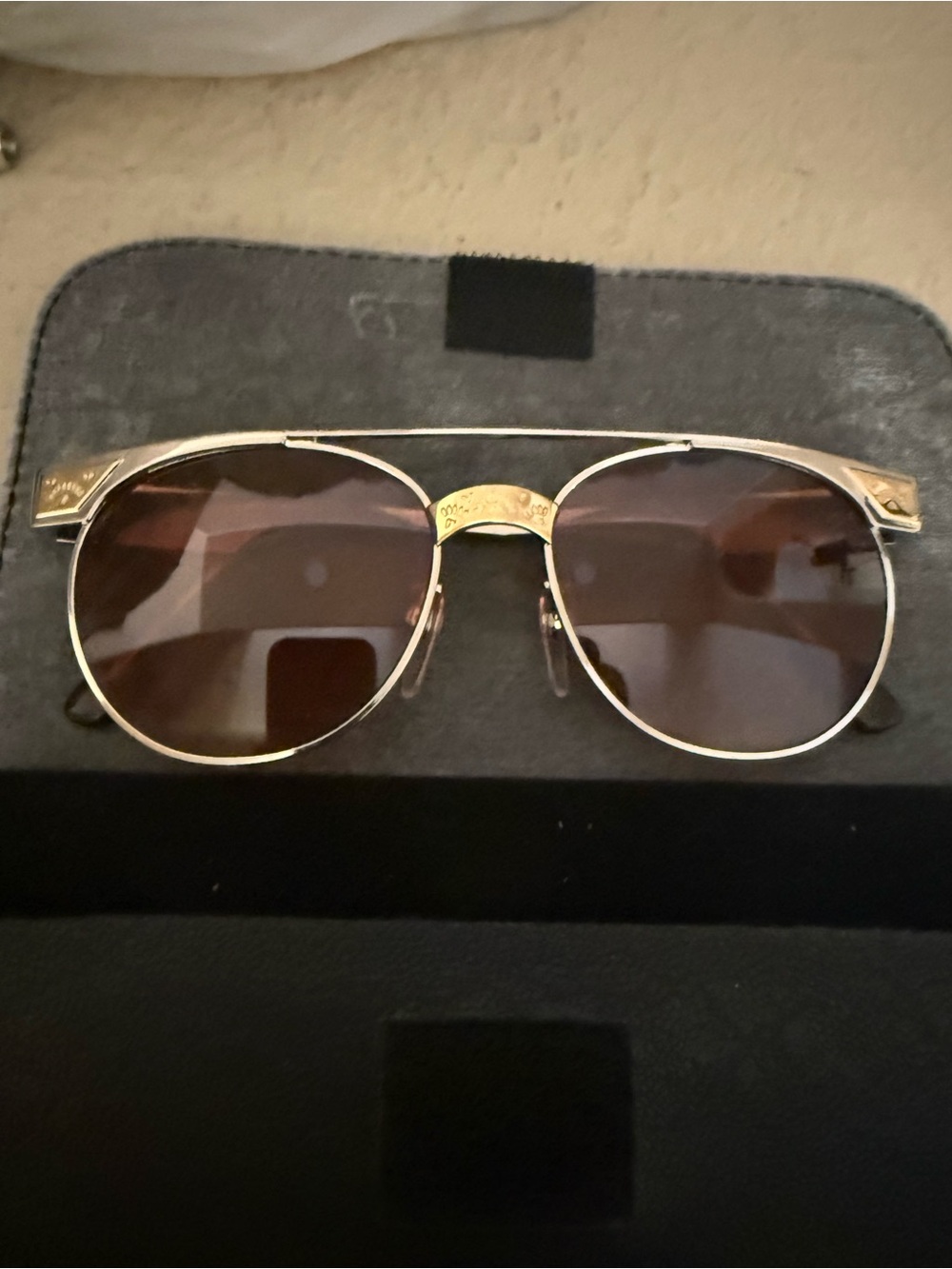 RARE Vintage Serengeti Engraved Sunglasses